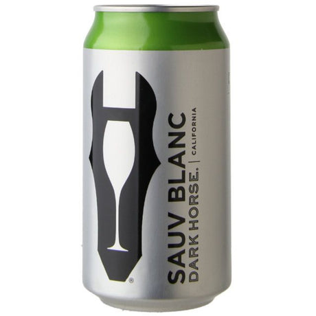 Dark Horse Canned Sauvignon Blanc Wine  375ML