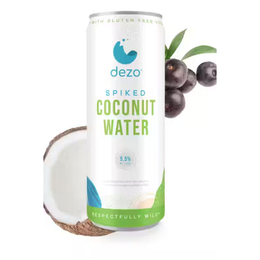Dezo Spiked Coconut Water Cocktail 12OZ