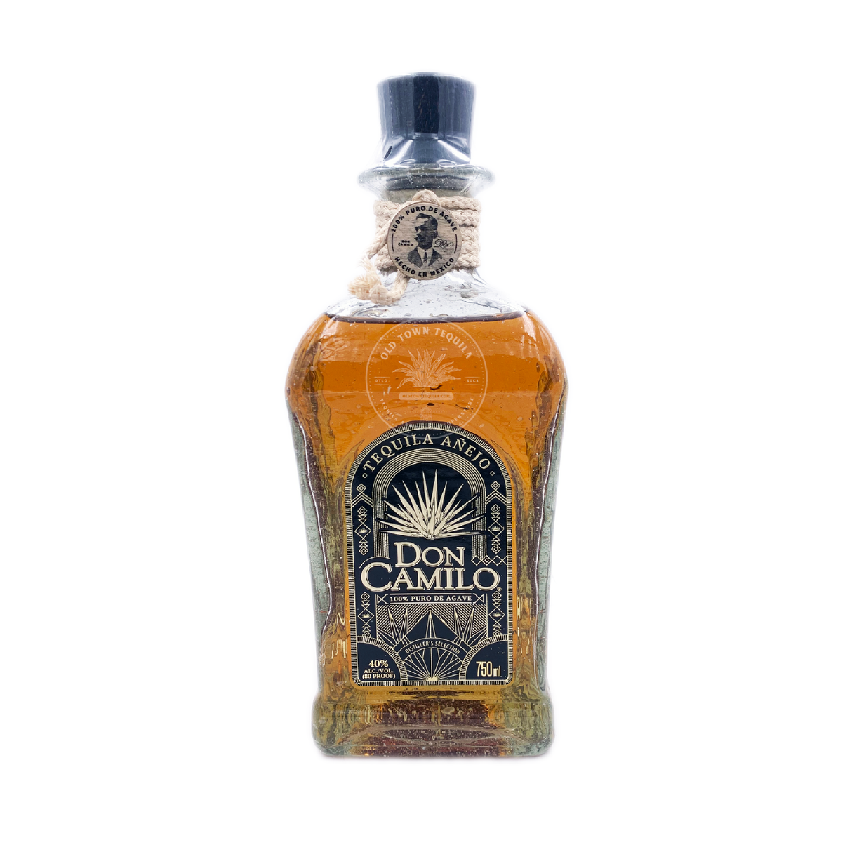 Don Camilo Tequila 100% Agave Anejo Glass