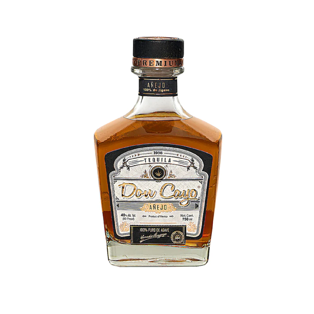 Don Cayo Anejo Double Barrel Tequila