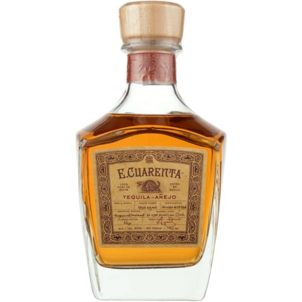 E. Cuarenta Tequila Anejo