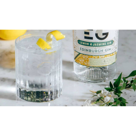 Edinburgh Gin Lemon & Jasmine Flavored Gin Small Batch