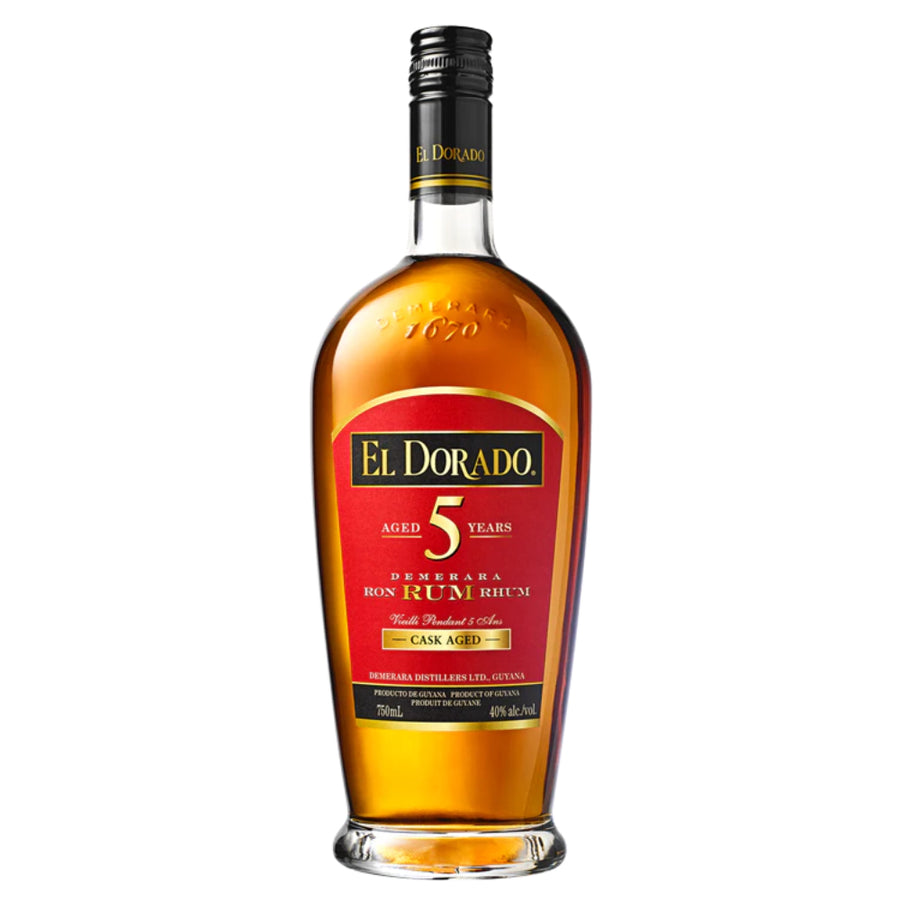 El Dorado Demerara Rum Cask Aged 5 Year