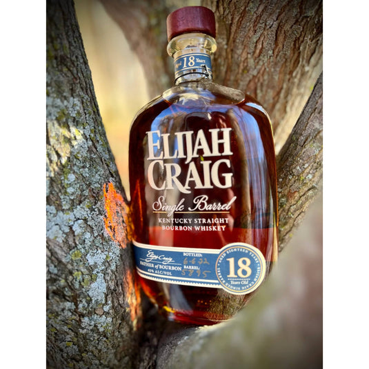 Elijah Craig 18 Year Single Barrel Bourbon Whiskey