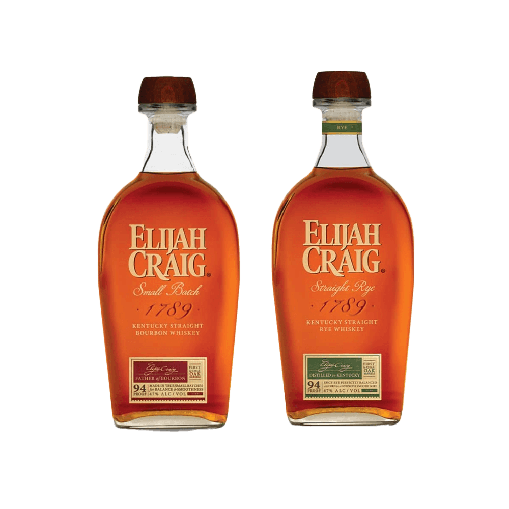 Elijah Craig Small Batch X Straight Rye Bundle Whiskey