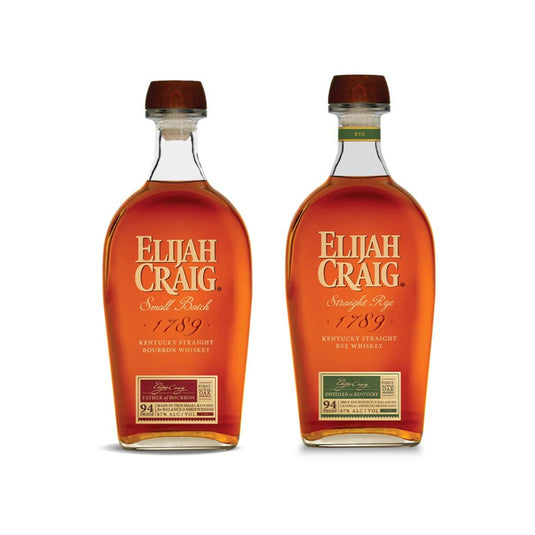Elijah Craig Small Batch X Straight Rye Bundle Whiskey