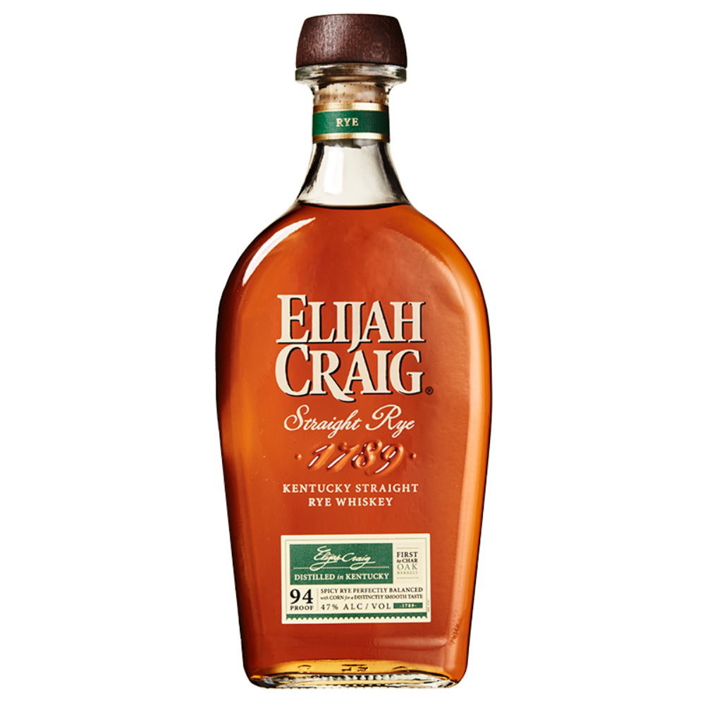 Elijah Craig Straight Rye Whiskey