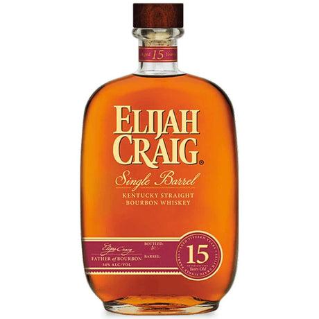 Elijah Craig 15 Year Single Barrel Bourbon Whiskey
