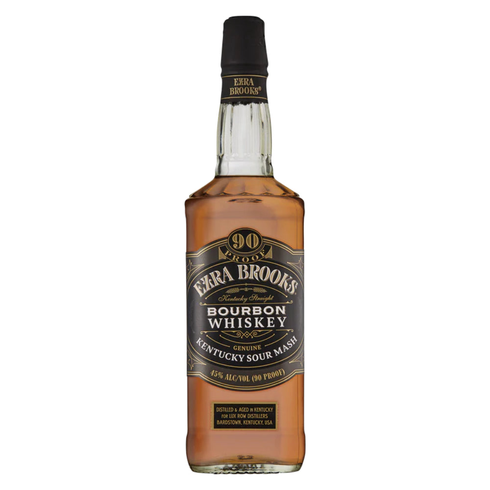 Ezra Brooks Bourbon 90 Proof Whiskey