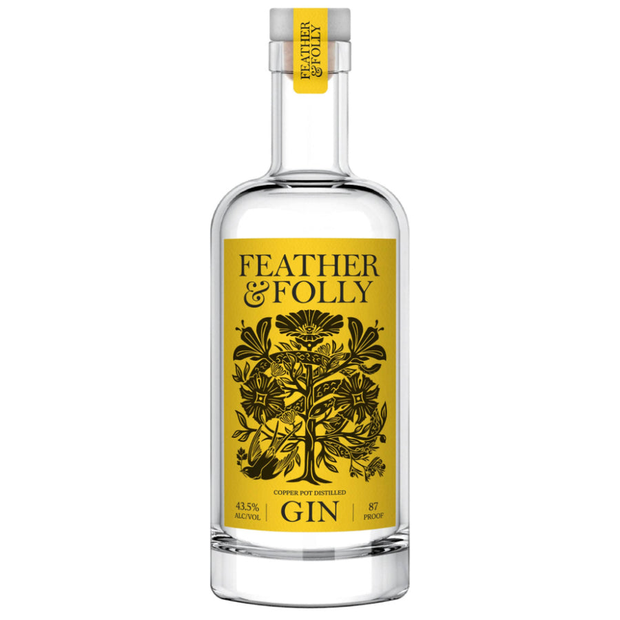 Feather & Folly Dry Gin Copper Pot Distilled