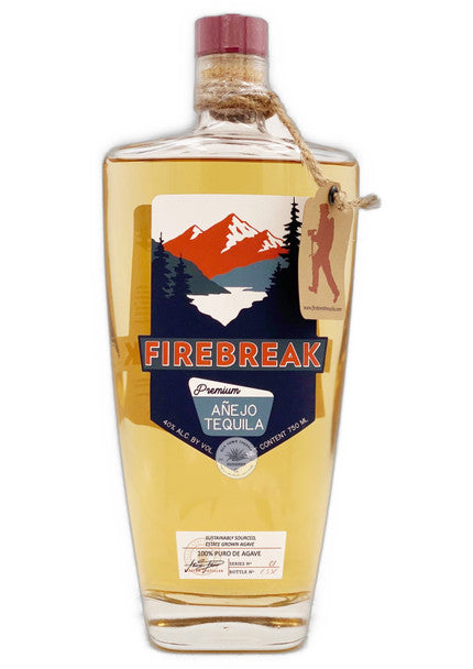 Firebreak Premium Anejo Tequila 80