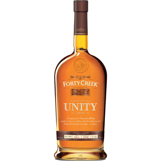 Forty Creek Canadian Whisky Unity 2018 Limited Edition