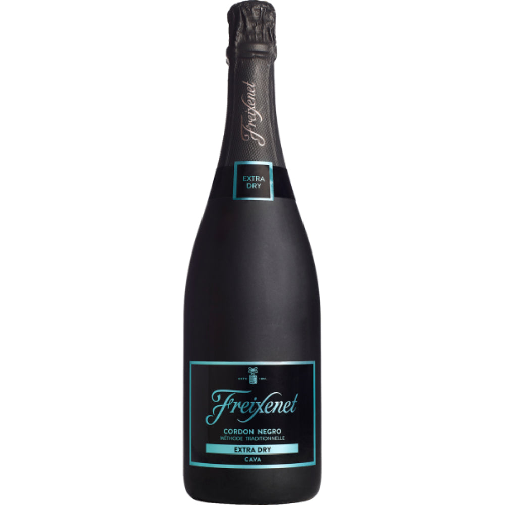 Freixenet Cordon Negro Brut Extra Dry Cava Wine