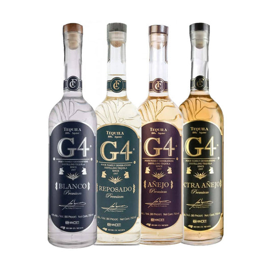 G4 Tequila 4 Pack Combo