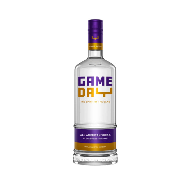 Game Day Gameday Vodka Purple & Gold