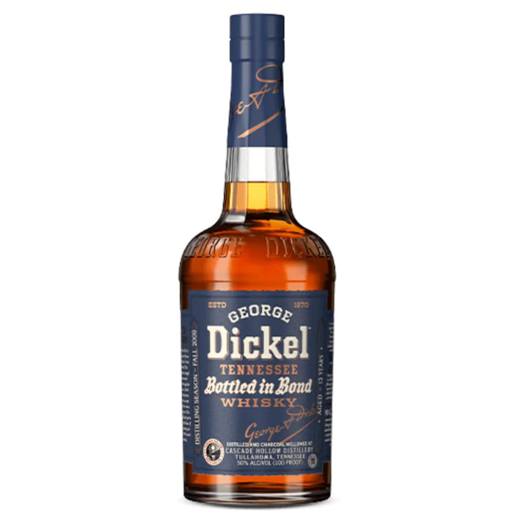 George Dickel Bottled In Bond Distilling Season 13 Year Tennessee Whiskey