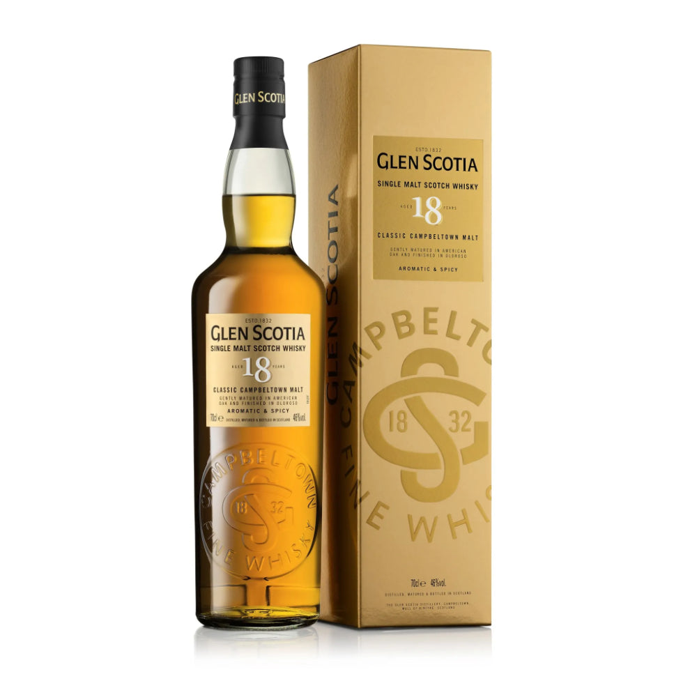 Glen Scotia 18 Year Old Single Malt Scotch Whiskey