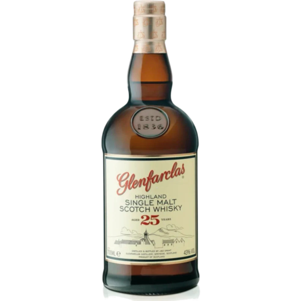 Glenfarclas 25 Years Aged Highland Single Malt Scotch Whisky