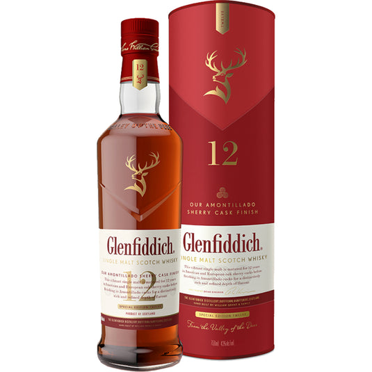 Glenfiddich Sherry Cask 12 Year Single Malt Scotch Whisky