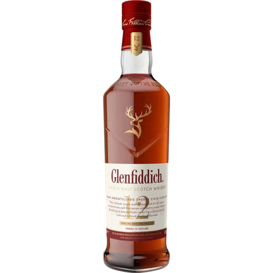 Glenfiddich Sherry Cask 12 Year Single Malt Scotch Whisky