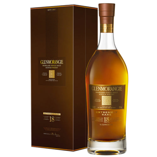 Glenmorangie Single Malt Scotch Extremely Rare 18 Yr Whiskey