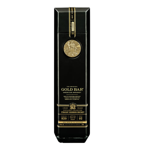 Gold Bar Straight Bourbon Whiskey Double Casked Reserve Collection Whiskey