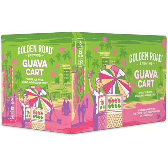 Golden Road Guava Cart 12OZ ( 6 Pack)