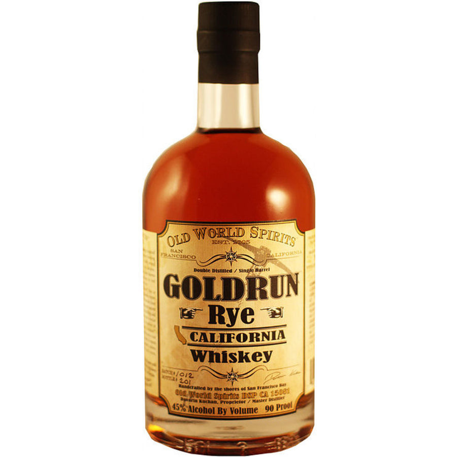 Goldrun Rye California Whiskey
