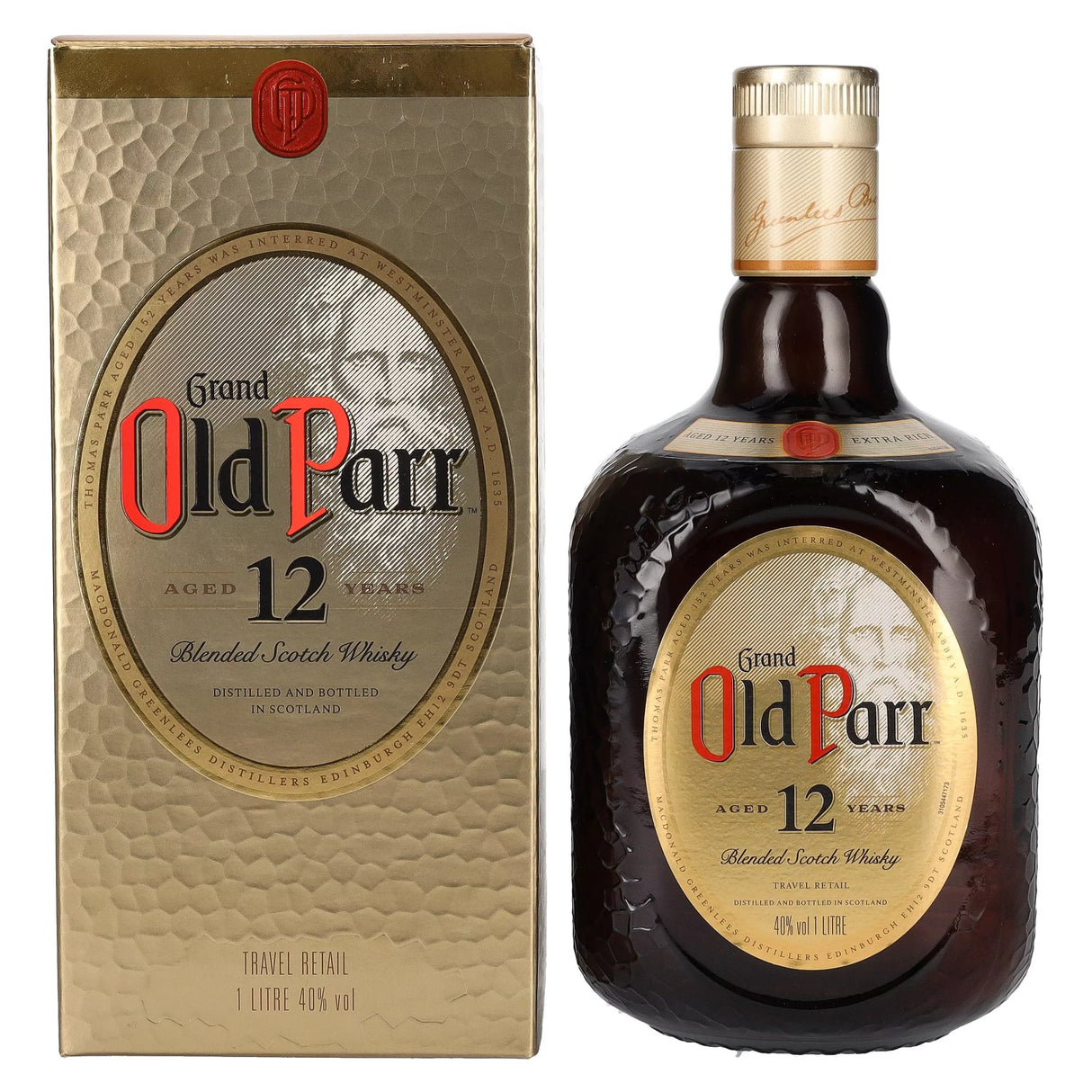 Grand Old Parr Scotch 12 Year