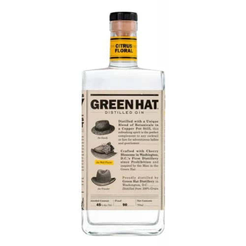 Green Hat Citrus Floral Gin