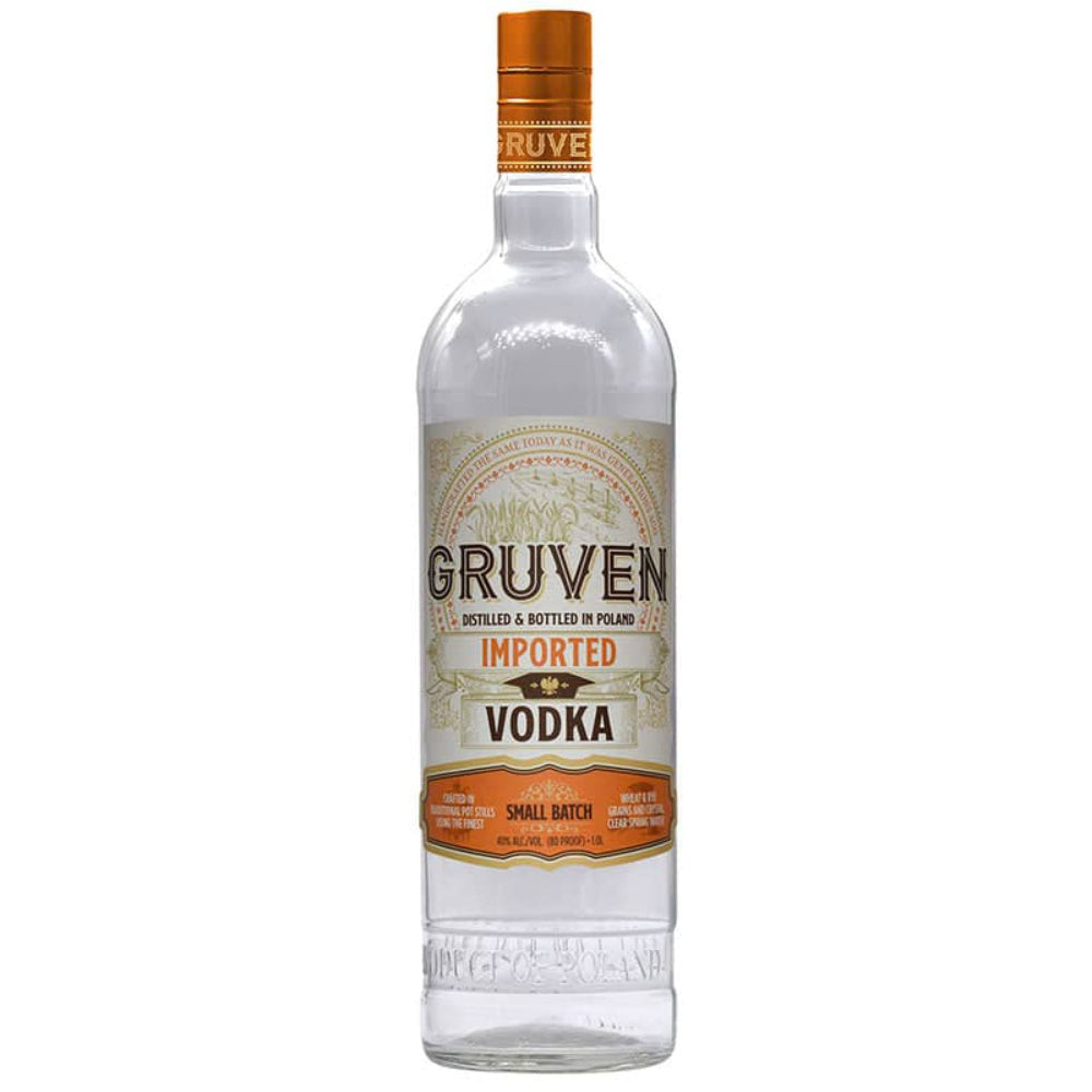 Gruven handcrafted imported vodka