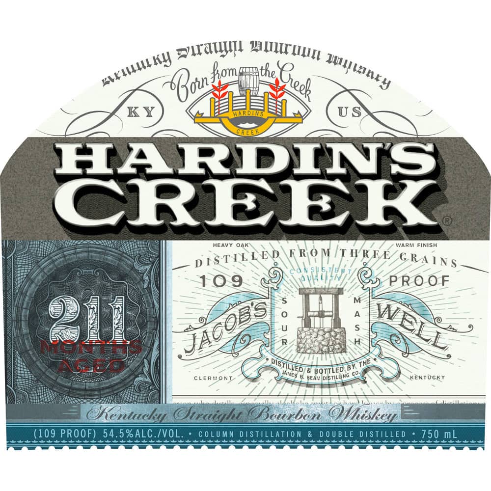 Hardin’s Creek Jacob’s Well 211 Months Old Straight Bourbon