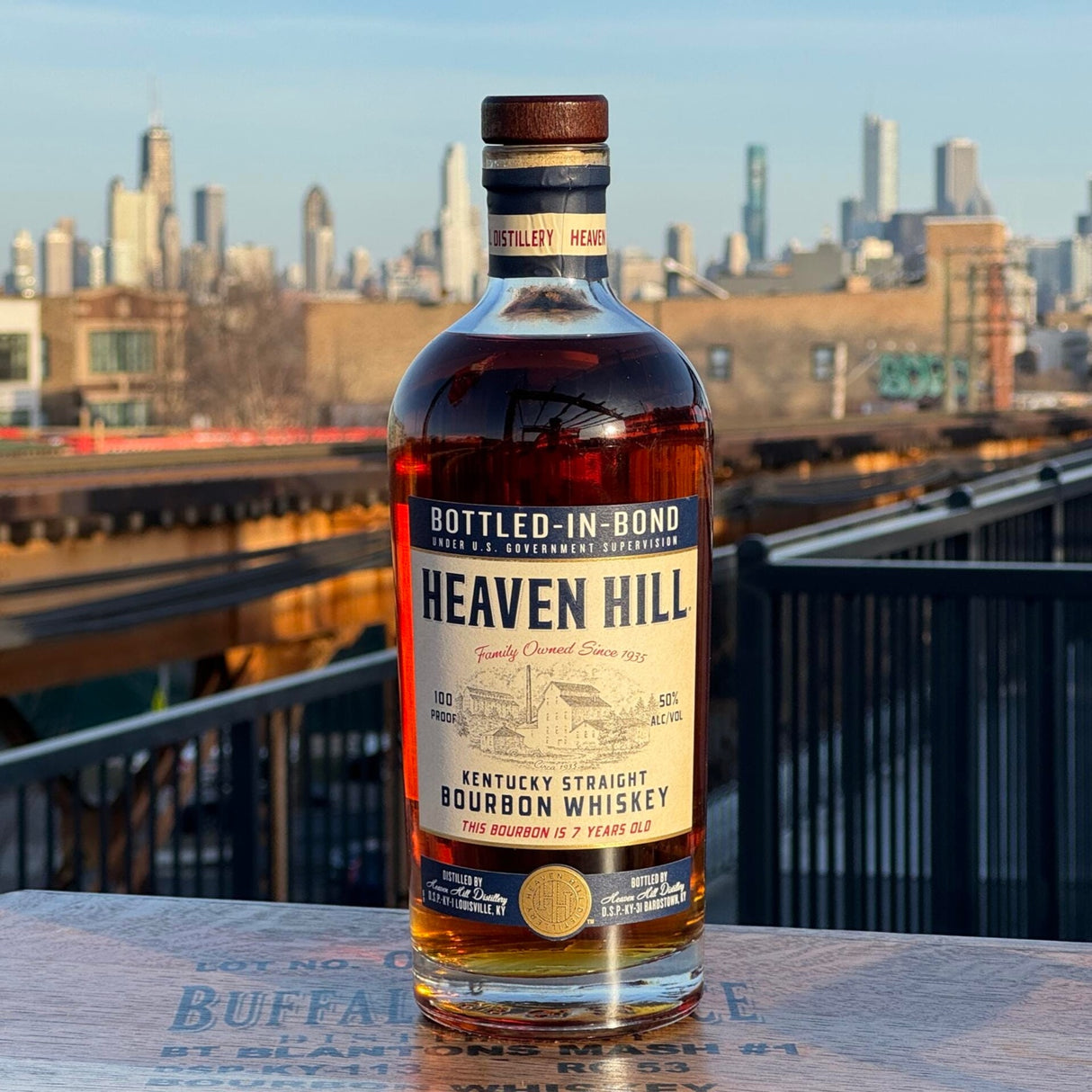 Heaven Hill 7 Year Old Bottled In Bond Kentucky Straight Bourbon Whiskey