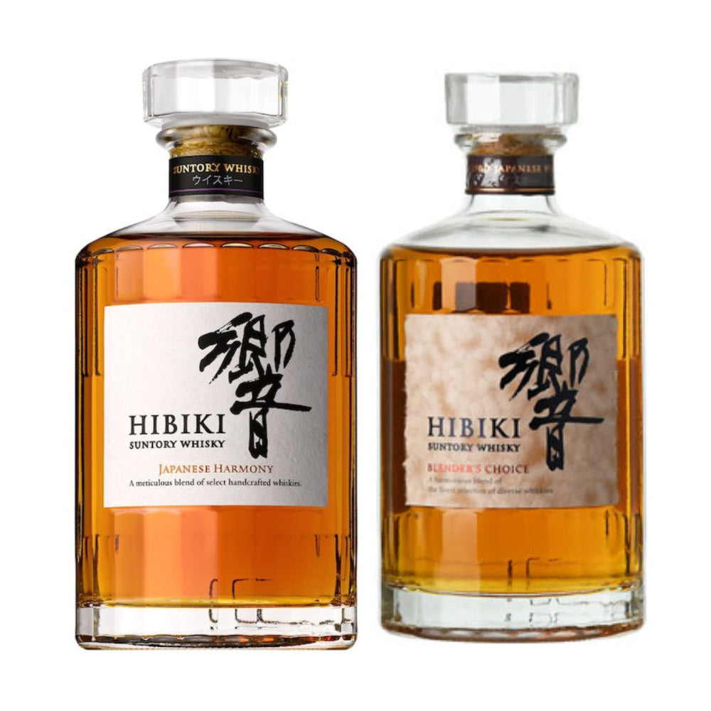 Hibiki Harmony Japanese Whisky x Hibiki Blenders Choice Japanese Whisky Bundle