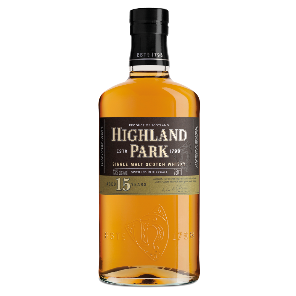 Highland Park 15 Year Single Malt Scotch Whisky