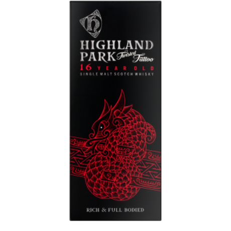 Highland Park Twisted Tattoo 16 Year Whiskey