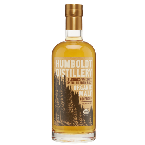 Humboldt Distillery Blended Whiskey Distilled From Organic Malt