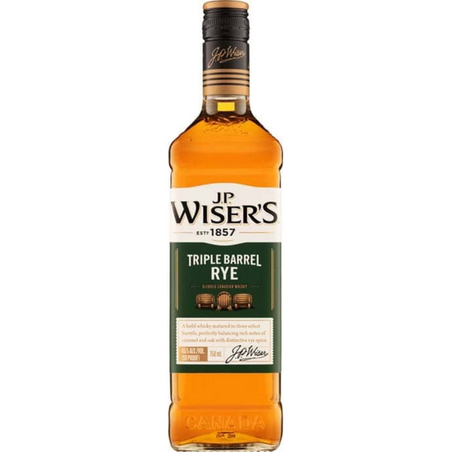 J.P. Wiser's Triple Barrel Canadian Whisky