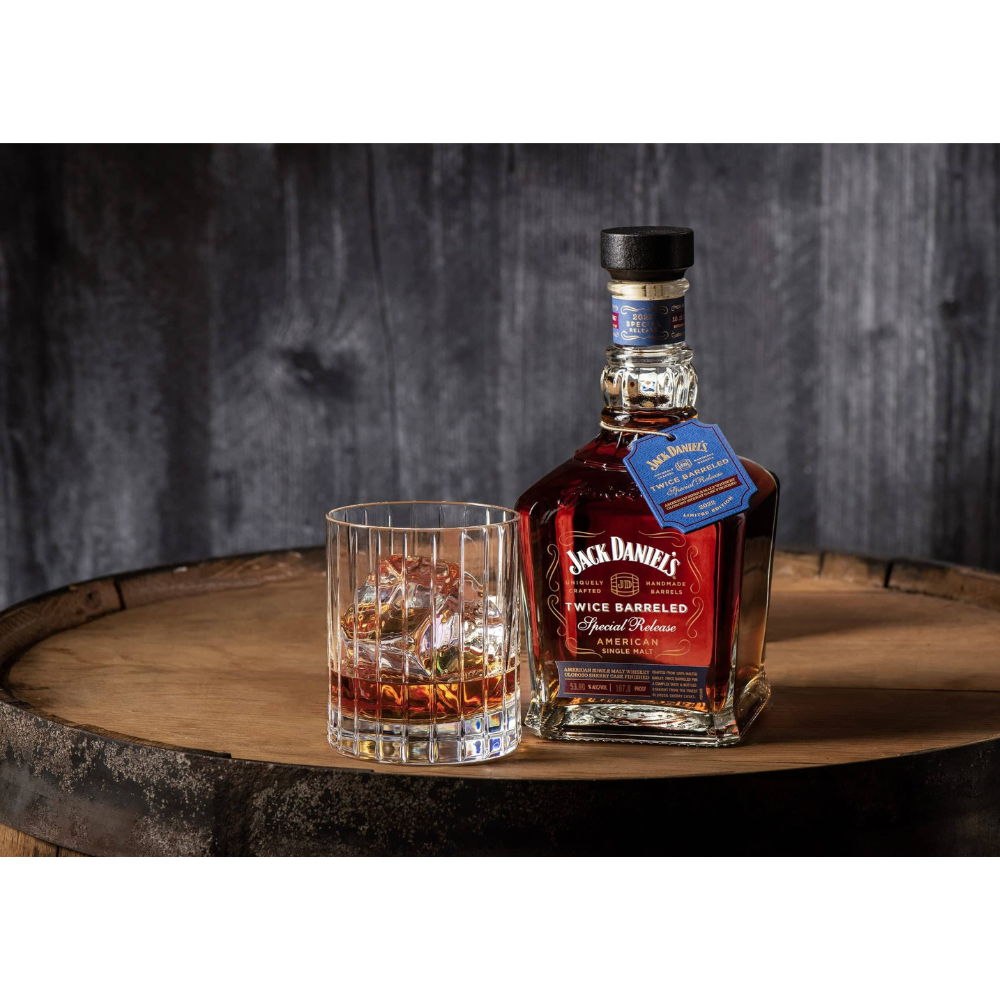 Jack Daniel’s Twice Barreled American Single Malt Whiskey 2022 Release