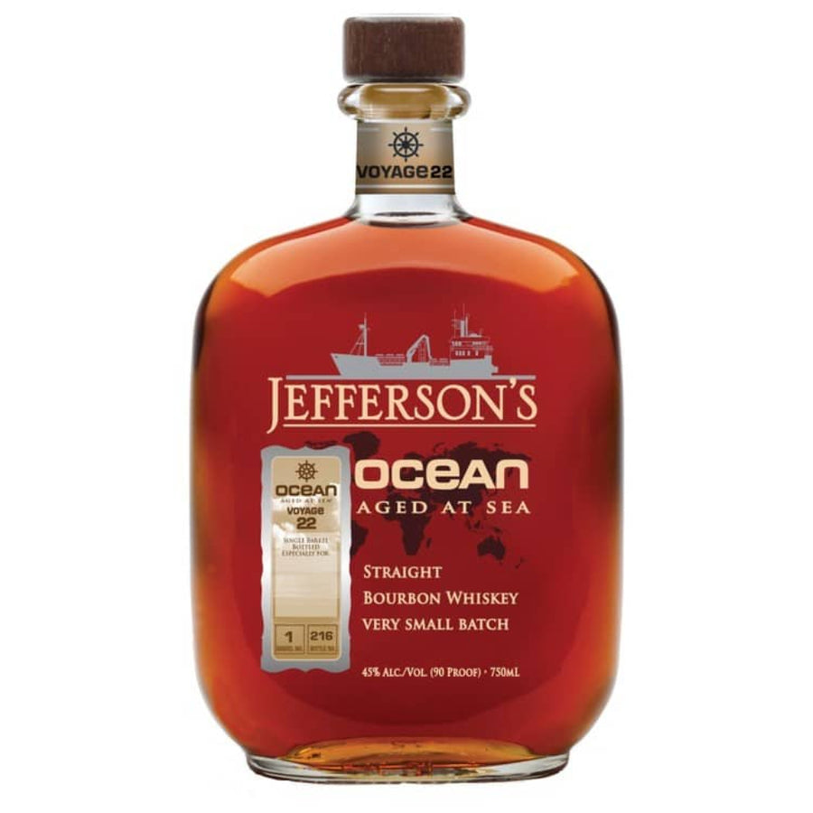 Jefferson's Ocean Aged at Sea Bourbon Whiskey