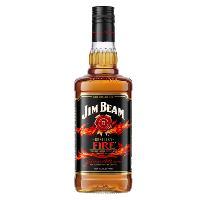 Jim Beam Cinnamon Flavored Whiskey Kentucky Fire