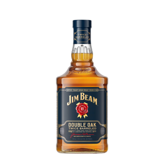 Jim Beam Straight Bourbon Double Oak Twice Barreled