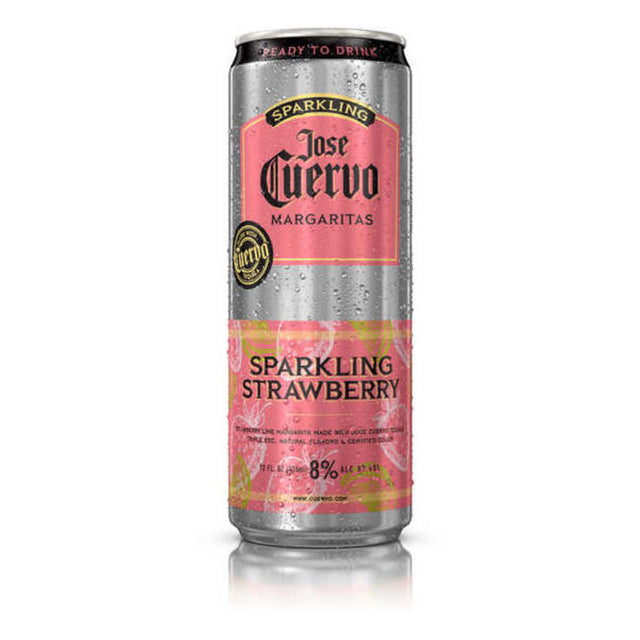 Jose Cuervo Sparkling Strawberry Margarita Tequila 355ML