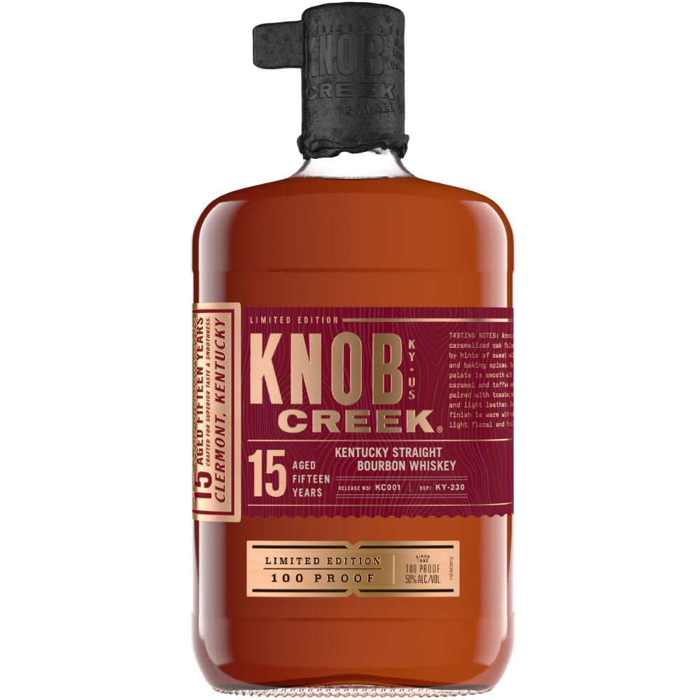 Knob Creek 15 Year Bourbon Whiskey