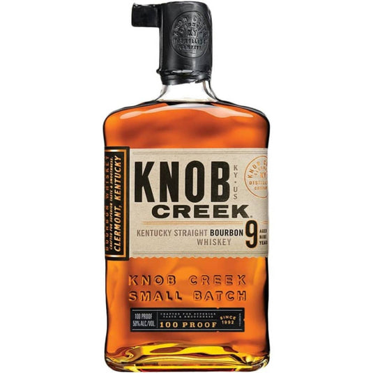 Knob Creek Kentucky Straight Bourbon Small Batch 9 yr 100