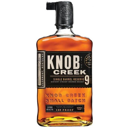 Knob Creek Single Barrel Reserve 9 Year Bourbon Whiskey