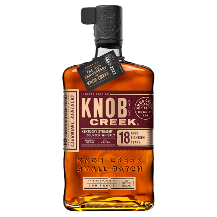 Knob Creek Small Batch Limited Edition 18 Year Old Straight Bourbon Whiskey