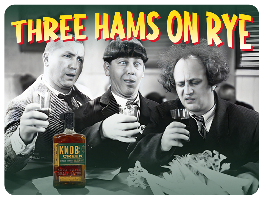 Knob Creek  Three Hams On Rye  Single Barrel Select Rye Whiskey