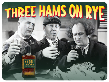 Knob Creek  Three Hams On Rye  Single Barrel Select Rye Whiskey