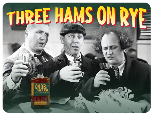 Knob Creek  Three Hams On Rye  Single Barrel Select Rye Whiskey